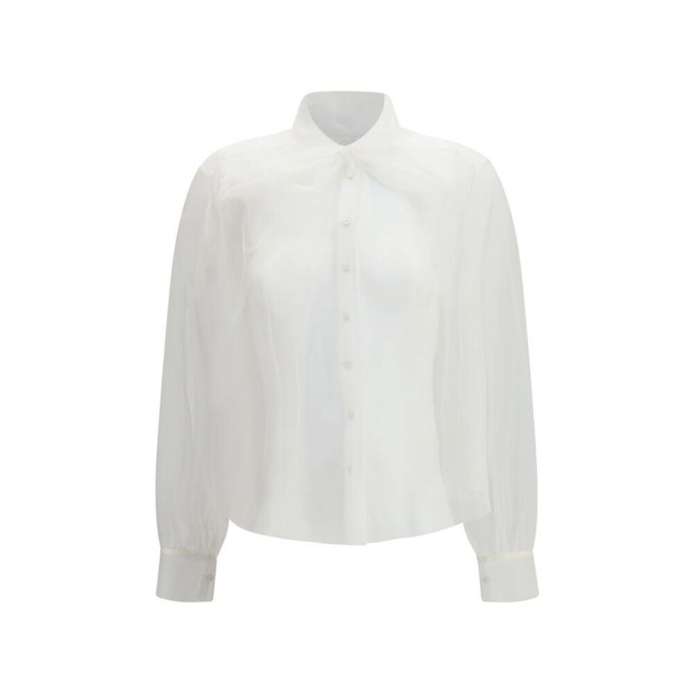 Forte_Forte White Polyester Women's Shirt
